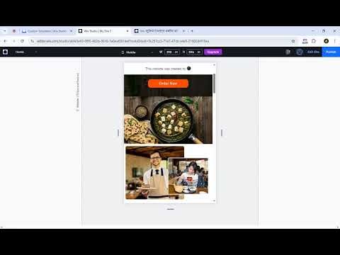 Restaurant Website Design | Wix Studio (Home, Menu, Online Order, Reservation, About, Contact)