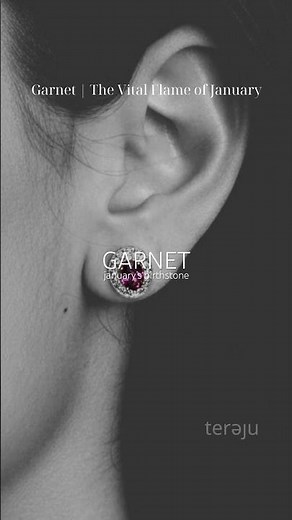 GARNET | January Birthstone Meaning & The Vital Flame of the January Soul #birthstone #garnetjewelry