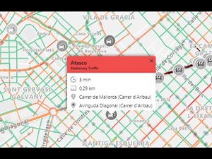 Azure Maps Capa de tráfico