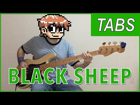 Metric – Black Sheep (ft. ‪@BrieLarson‬, Scott Pilgrim vs. the World) | Bass Cover + Tabs On Screen
