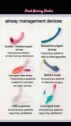 Airway management devices