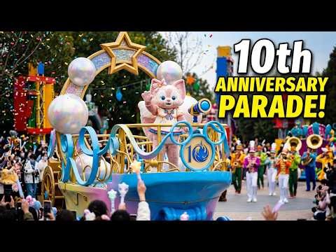 [4K] Shanghai Disneyland Mickey’s Storybook Express Parade 2026 | 10th Anniversary Special
