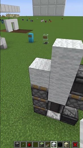 Minecraft triple piston extender and seamless sand door