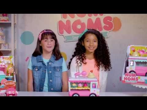 Num Noms | Lip Gloss Truck and Art Cart Playsets | Demo