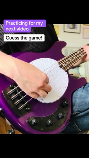 Guess the Game: Musical Practice with Bass Guitar