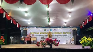 Pentas Seni oleh MTsN 2 Sambas dalam acara GEMA ke VIII SeKab.Sambas Tahun 2025 | Milda