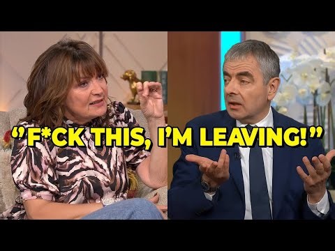 Rowan Atkinson Storms Off Lorraine Kelly's Show After Heated Clash