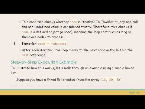 Understanding the for Loop in JavaScript's listToArray Function: A Beginner's Perspective