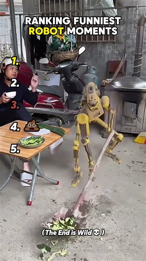 Ranking the funniest robot moments 😁😉#shorts #viralshorts #robot #technology #fails