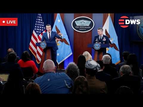 🔴 LIVE: Sec War Pete Hegseth & Gen. Dan Caine Brief on Iran Conflict | AC1G