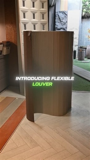 KOHLI TRADING COMPANY® on Instagram: "✨ Flexible Louvers. Limitless Design. Perfect curves. Seamless finish. Pure elegance. ✔ Sizes Available: 8×2 ft | 8×4 ft | 9.5×2 ft | 9.5×4 ft ✔ USP: Flexible • Smooth • Seamless • Premium Finish ✔ Ideal For: Curved walls, columns, ceilings, feature partitions, reception areas, retail displays, hotels, cafés & luxury interiors — perfect for moulding, turning & complex curves with zero compromise on finish ✨ Designed for architects, interior designers & homeo