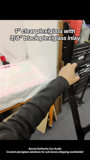 This is 1 inch Plexiglass with a custom engraving and subwoofer hole with a 3/8 inch black plexiglass inlay. I can’t get enough of the black mirror! This is for 2 @official_sundown_audio 12 inch subs (SAv3’s) going in a 1984 Monte Carlo SS! #soundauthority #caraudio #montecarlo #plexiglass #subwoofer | Sound Authority