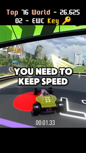 TOP 76 WORLD 🔥 EWC KEY – 26.625 | Trackmania Weekly Shorts Week 87