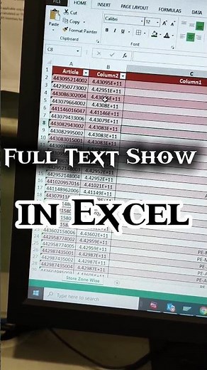 Excel Cell Text Not Showing Properly? Fix It in Seconds!