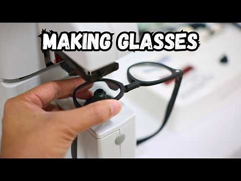 How Glasses Frames Are Made