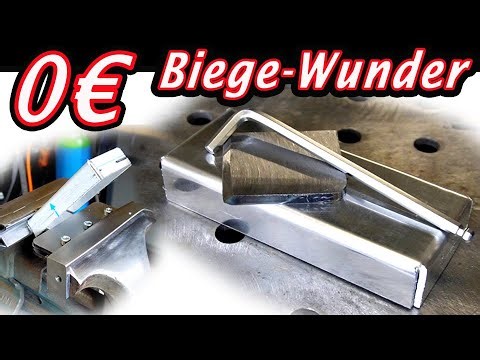 Die geniale 0€ Biege-Vorrichtung komplett aus Resten🔧