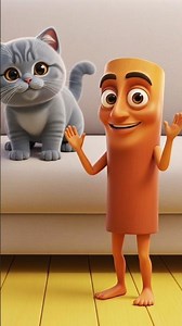 Mèo Con vs Tung Tung Sahur: Viên Kẹo Cứu Mạng! #tungtungtungsahur #meow #cat #aistory