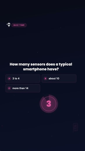 How many sensors does your mobile have ?