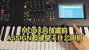 MODX合成器的特殊演奏技法