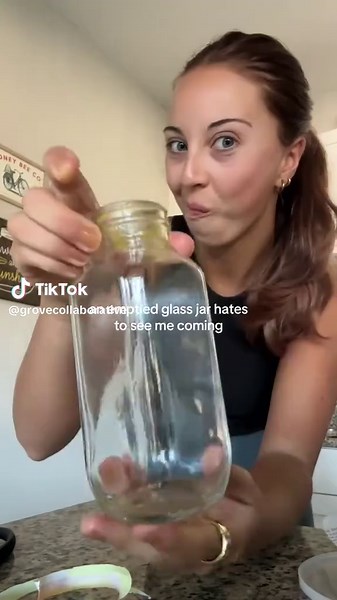 🫙 @jenna A kitchen's secret weapon? An army of versatile glass jars! 🫙 #glassjars #kitchenorganization #masonjar #reusablecontainers #kitchenstorage #reusableglass #reduceplasticwaste #reusereducerecycle #kitchenfoodstorage #grovecollaborative #foodcontainers #plasticreduction #foodstorage