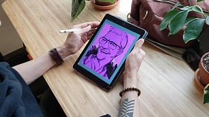 Here’s a taste of what the new iPad can do when you combine Apple Pencil support, an artist with five minutes of free time, and the tablet’s sharp-as-a-tack, 2048-x-1536-pixel display. | Tom's Guide