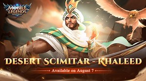 99K views · 4.1K reactions | 拾New hero Khaleed and his skin "Prince of Sand" will be available on August 7! The presale starts on July 31! Which Khaleed's skill do you like best? Tell us below! #MobileLegendsBangBang | Mobile Legends: Bang Bang | Facebook