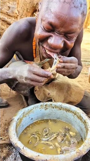 Cooking African Food the Traditional Way | Open Fire Meals.#shorts #wildlife