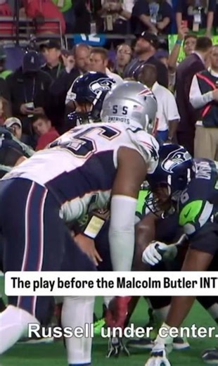 The play before the Malcolm Butler INT