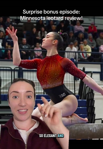 Surprise bonus NCAA leotard review episode: Minnesota edition! #gymnastics #gymnasticstiktok #ncaa #collegegymnastics #minnesota
