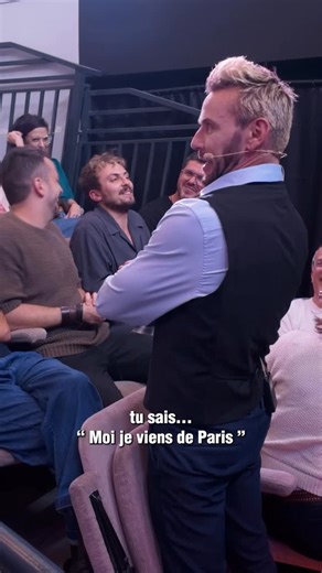 Jeanfi | Je crois pouvoir dire que les francophones d’Amérique ont de l’humour... 🤭 Good mood et Good vibes in America 🇺🇸 #impro #spectacle #humour... | Instagram