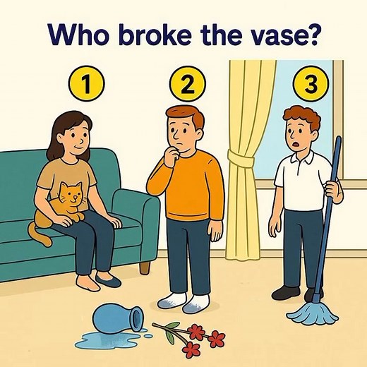 Who broke the vessel ?| test you eyes| iq level|#puzzle #visualpuzzle #brainteaser #challenge | Puzzle World
