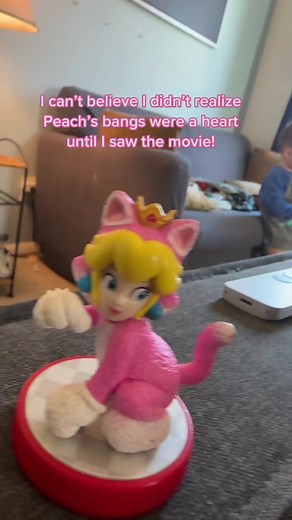 I’m old enough to know her as Princess Toadstool and somehow I missed this. #mario #mariobros #peach #peaches #princesspeach #supermariobrosmovie #supermario #nintendo #jackblack