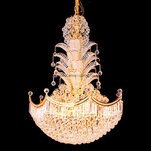 [Hot Item] Fancy Chandelier Ceiling Luxury K9 Crystal Luxury Large Contemporary Crystal Chandelier