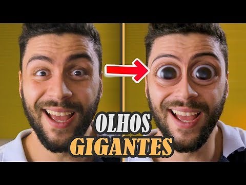Como fazer OLHO GIGANTE no video | Tutorial After Effects