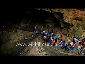 Borra caves in the Ananthagiri hills of Araku Valley, Visakhapatnam