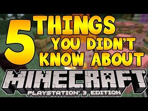 5 Things You Didn't Know About Minecraft PS3 Edition