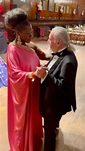 Couple dancing at Harvard Masquerade Ball 💋 before the crowd #Shorts #chivalry #romance #datenight