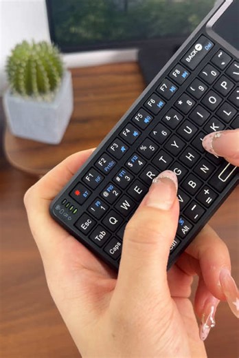 Mini Wireless Keyboard: Perfect for TV and Gaming