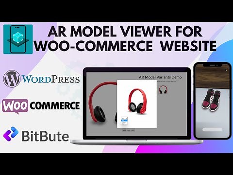 AR Model Viewer (WordPress plugin for woo-commerce website)
