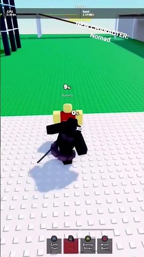 Basic combos in Project Smash: Nomad #robloxshorts #roblox #projectsmash #combo #gaming #nomad