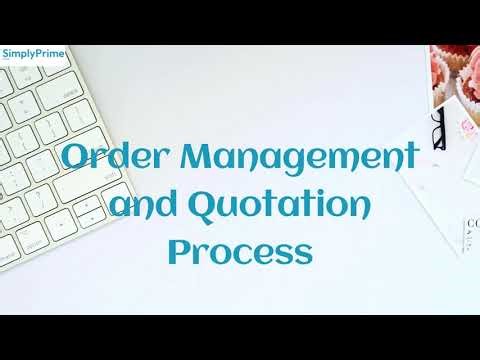 Order Management and Quotation Process-1