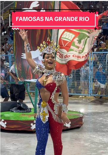 Famosas no Desfile da Grande Rio