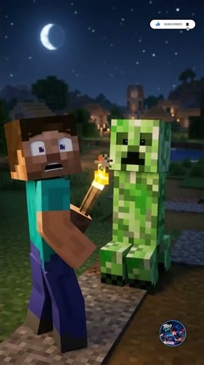 Minecraft But Creepers Are Scared of…? 💀 #minecraft #minecraftshorts #minecraftmemes