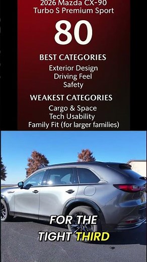 2026 CX-90 Turbo S - The Driver's Luxury SUV!