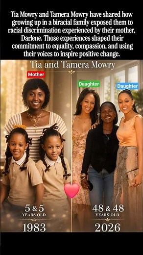 Tia & Tamera Mowry turned childhood challenges into a lifelong message of love, equality, & strength