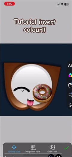 Tutorial invert colour!!😊😊🩷