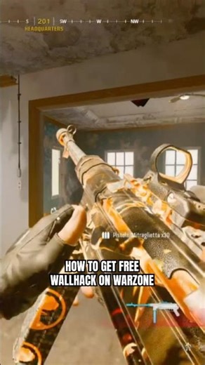 TUTORIAL FREE WALLHACK on WZ! #warzone #callofduty #shorts #shortvideo #tutorial #shortsfeed #memes