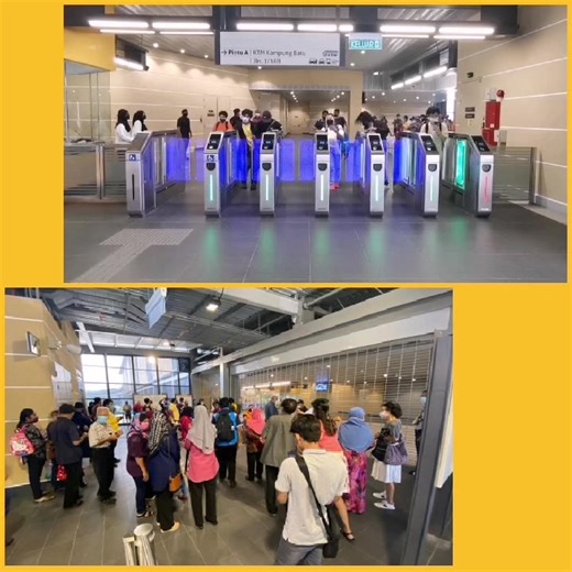 99K views · 1K reactions | Orang ramai teruja untuk menggunakan MRT Laluan Putrajaya Fasa Satu di Stesen Kampung Batu yang mula beroperasi pada jam 3 petang tadi #JOMNAIKMRT #PYLINEPHASE1 | Malaysia Rapid Transit Corporation Sdn Bhd | Facebook