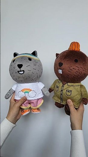 4 Custom Plush Toys from Carl the Collector! 🐰🐿️
