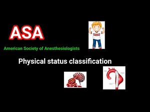 ASA physical status classification | 6 classes explanation ‪@anaesthesiawithbabar2576‬